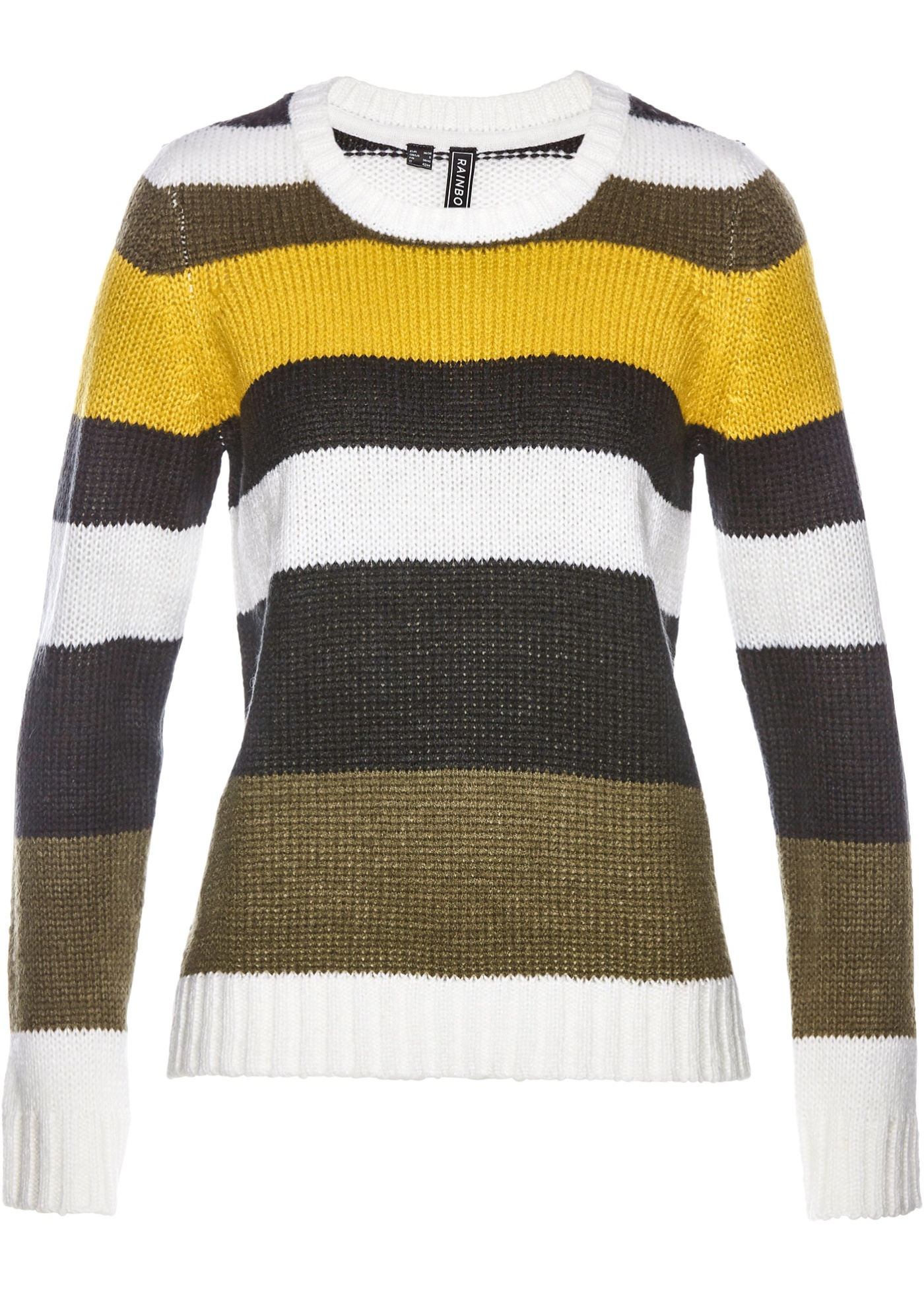 pullover schwarz gelb